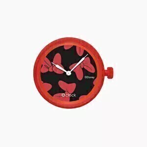 O clock dial Disney Bow-patch Minnie red | Uitverkoop