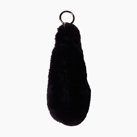 Handsleeve | faux fur | black | SALE