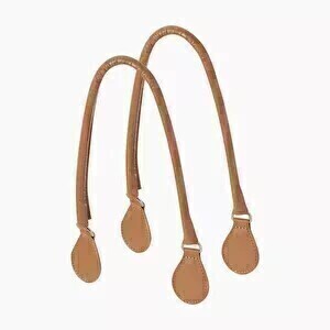 O bag long handles tubular | cognac