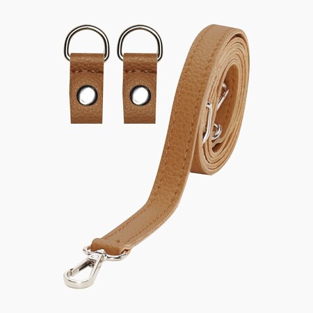 O bag shoulder strap extra slim 80/110 with clips | tumbled | biscuit | SALE