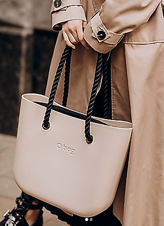 O bag classic sand & black