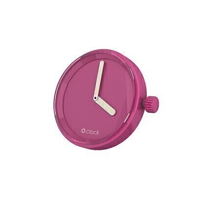 O clock dial tone on tone magenta (roze/paars) | Uitverkoop