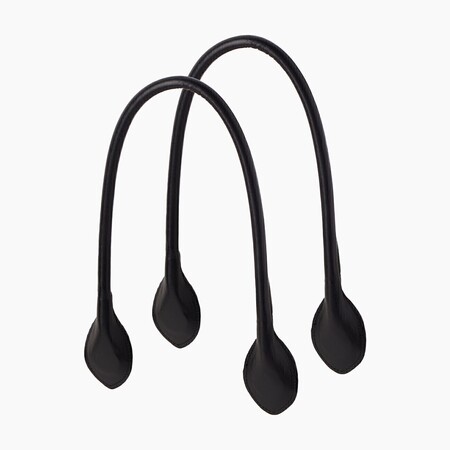 O bag long handles | sweetheart | black