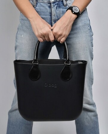 O bag mini black & tubular