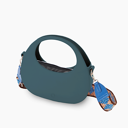 O bag oblò | made for you | blue lagoon | SALE