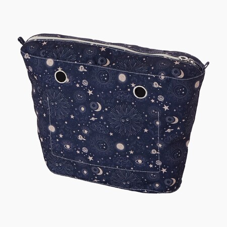 O bag classic innerbag zip-up | stars | navy blue