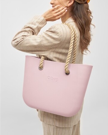 O bag classic smoke pink & rope | bestseller